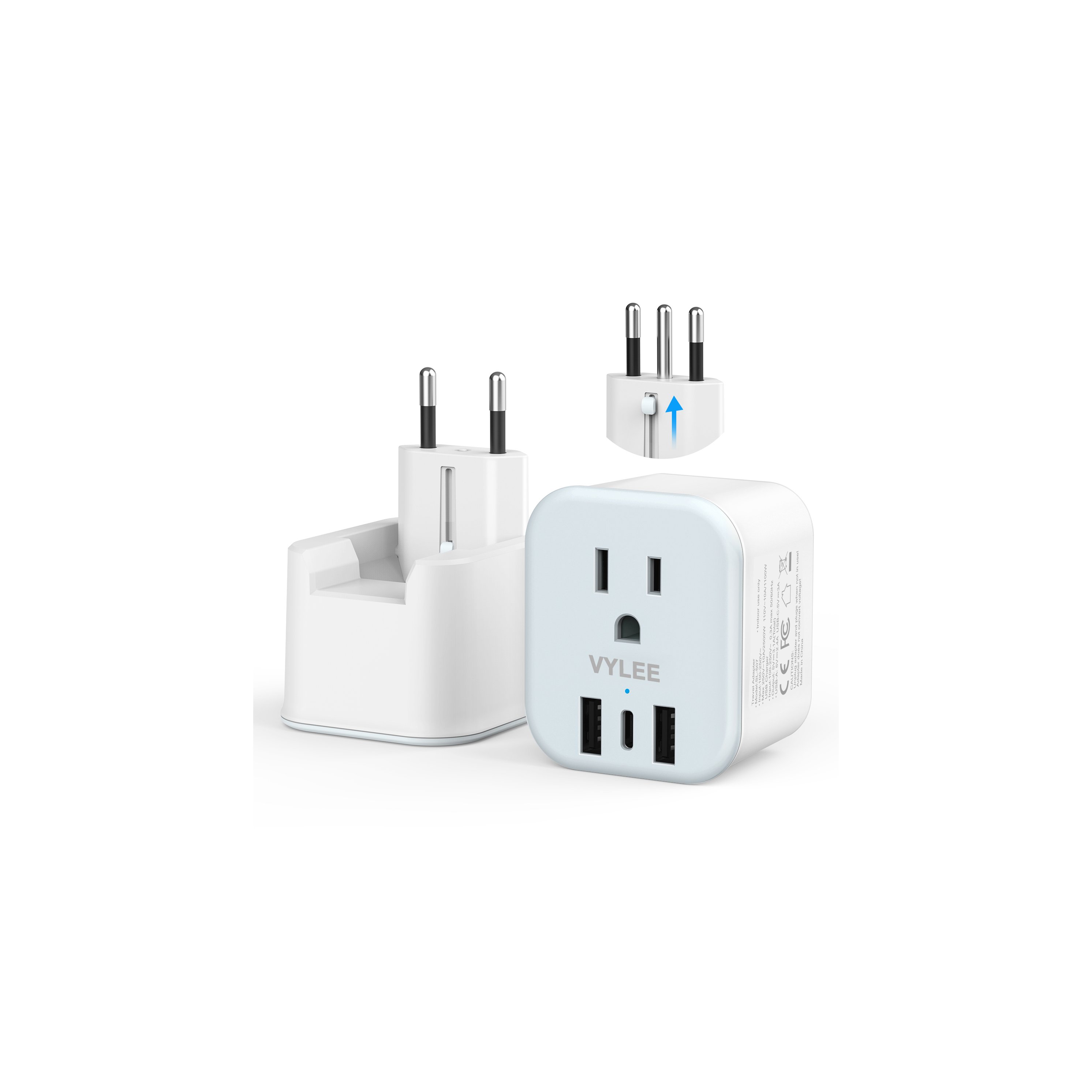 Foldable Plug USB Charger (EU)