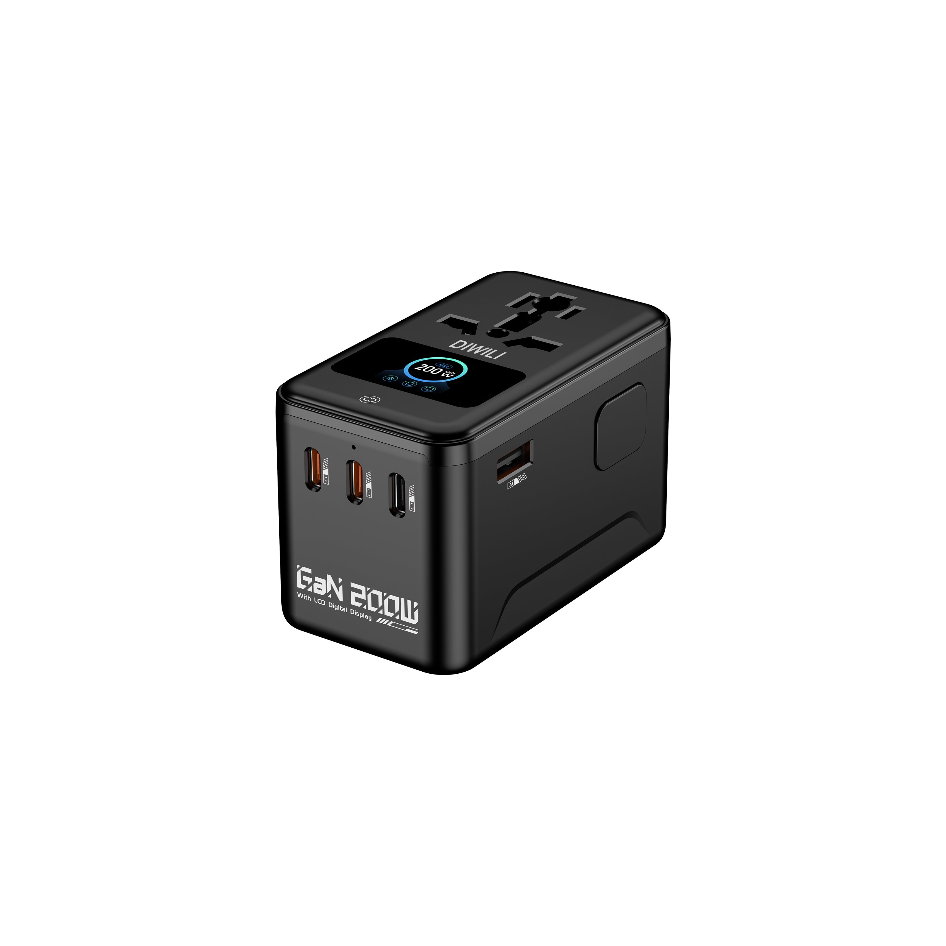 200W GaN USB-C Charger