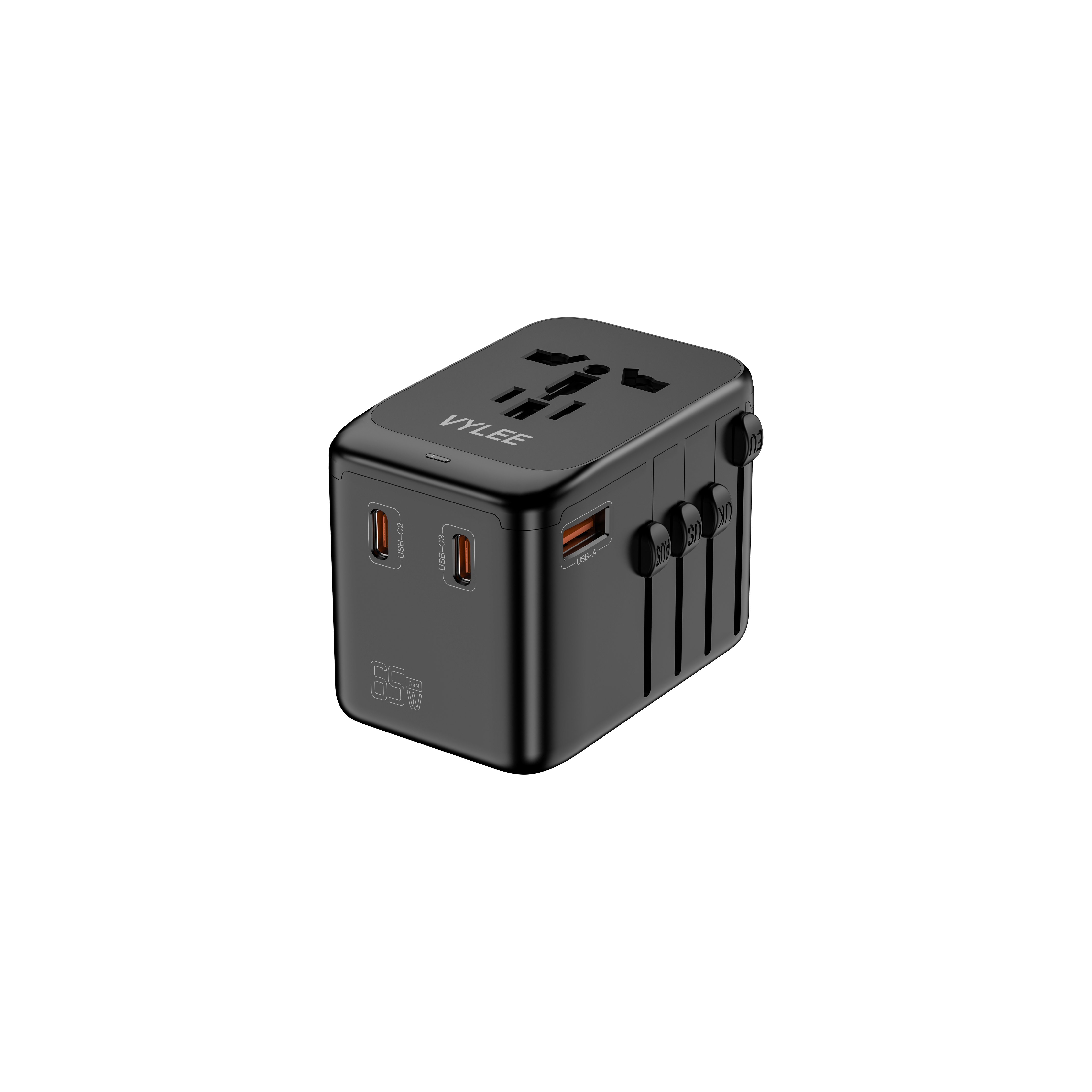65W GaN USB-C Charger (Black)