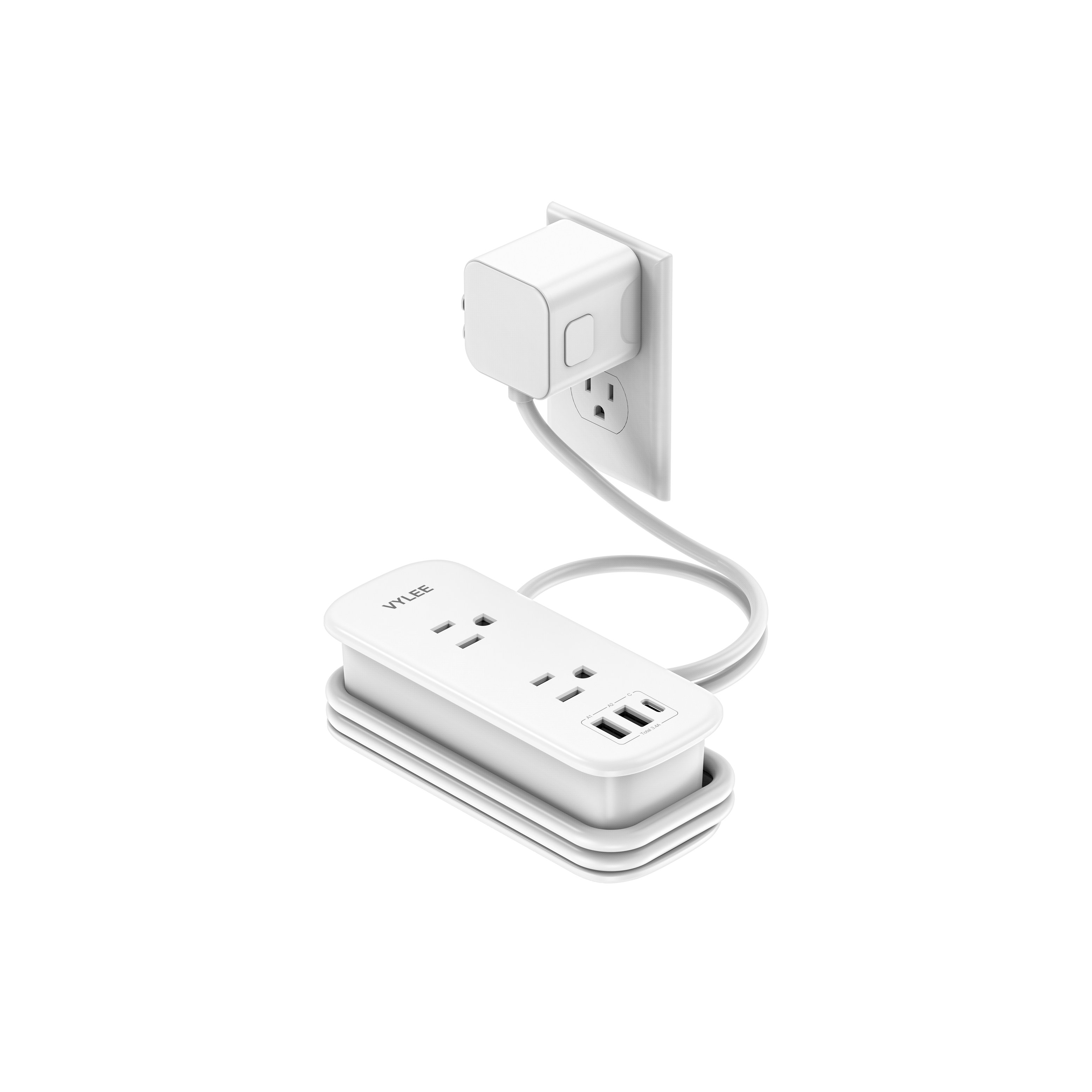 Power Strip Hub C07SR (White)